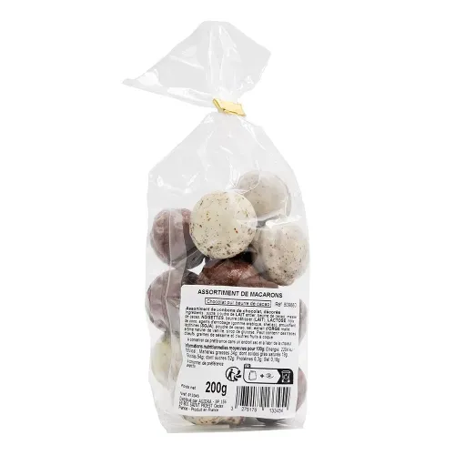 ASSORTIMENT DE MACARONS 200G