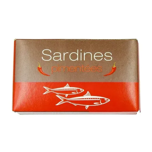SARDINES PIMENTEES MAROC  1/4
