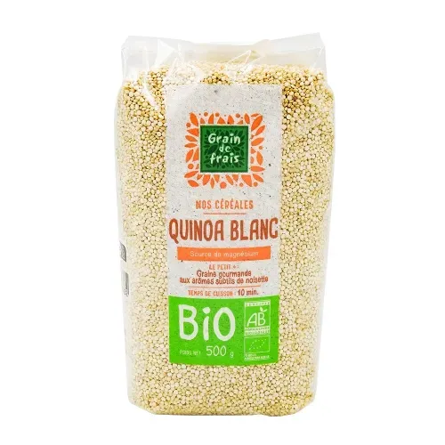 QUINOA BLANC BIO GDF  NON-UE PQT 500 GR