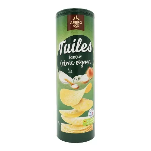 TUILES CREME OIGNONS 170GR