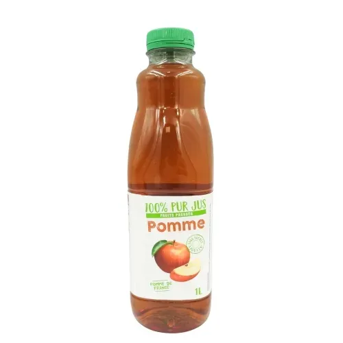 PUR JUS POMME FRANCE CLARIFIE PET 1L (new cdt)
