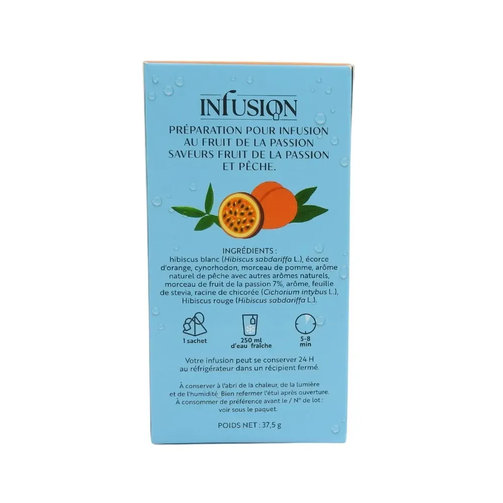 INFUSION FROIDE PASSION PECHE 15 PYRAMIDES 37,5G