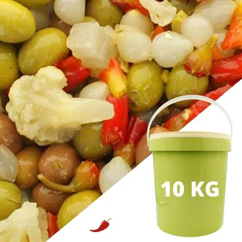 OLIVE SAUCE EGYPTIENNE 16/18 SEAU 10 KG