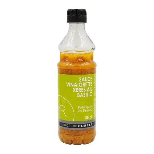 SAUCE VINAIGRETTE XERES AIL BASILIC 350ML