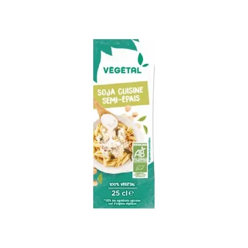 SOJA CUISINE BIO 25 CL - ECT
