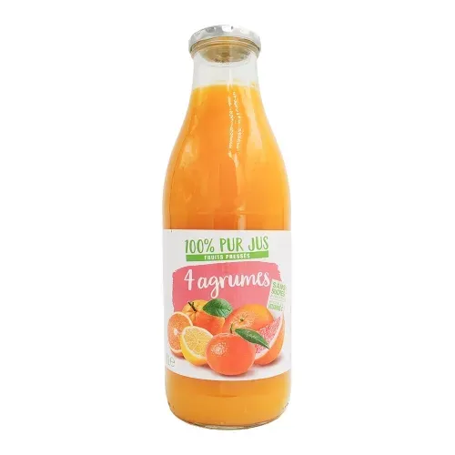 PUR JUS 4 AGRUMES   1L