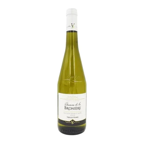 AOP VIN BLANC MUSCADET SM SUR LIE BRONIERE 75CL